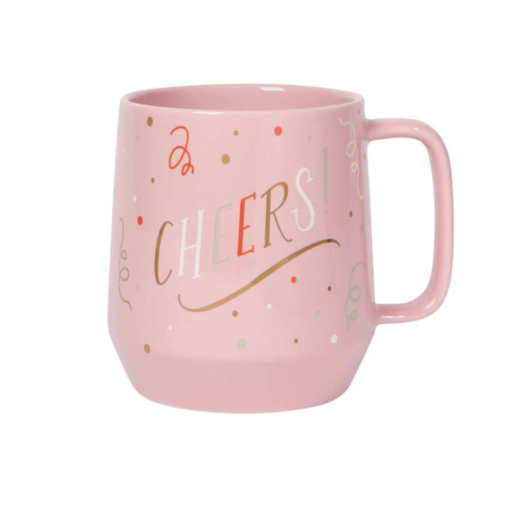 New DANICA JUBILEE Cheers! Pink Mega Mug 18oz